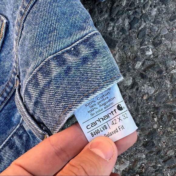 Vintage Carhartt Denim Pants - Picture 6 of 6